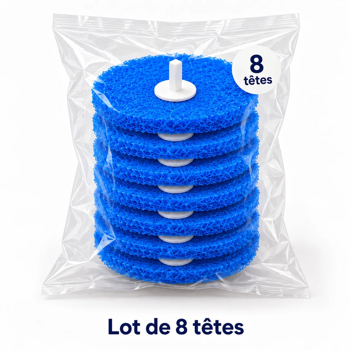Recharges Zupy PureWand™ – Têtes Nettoyantes Jetables