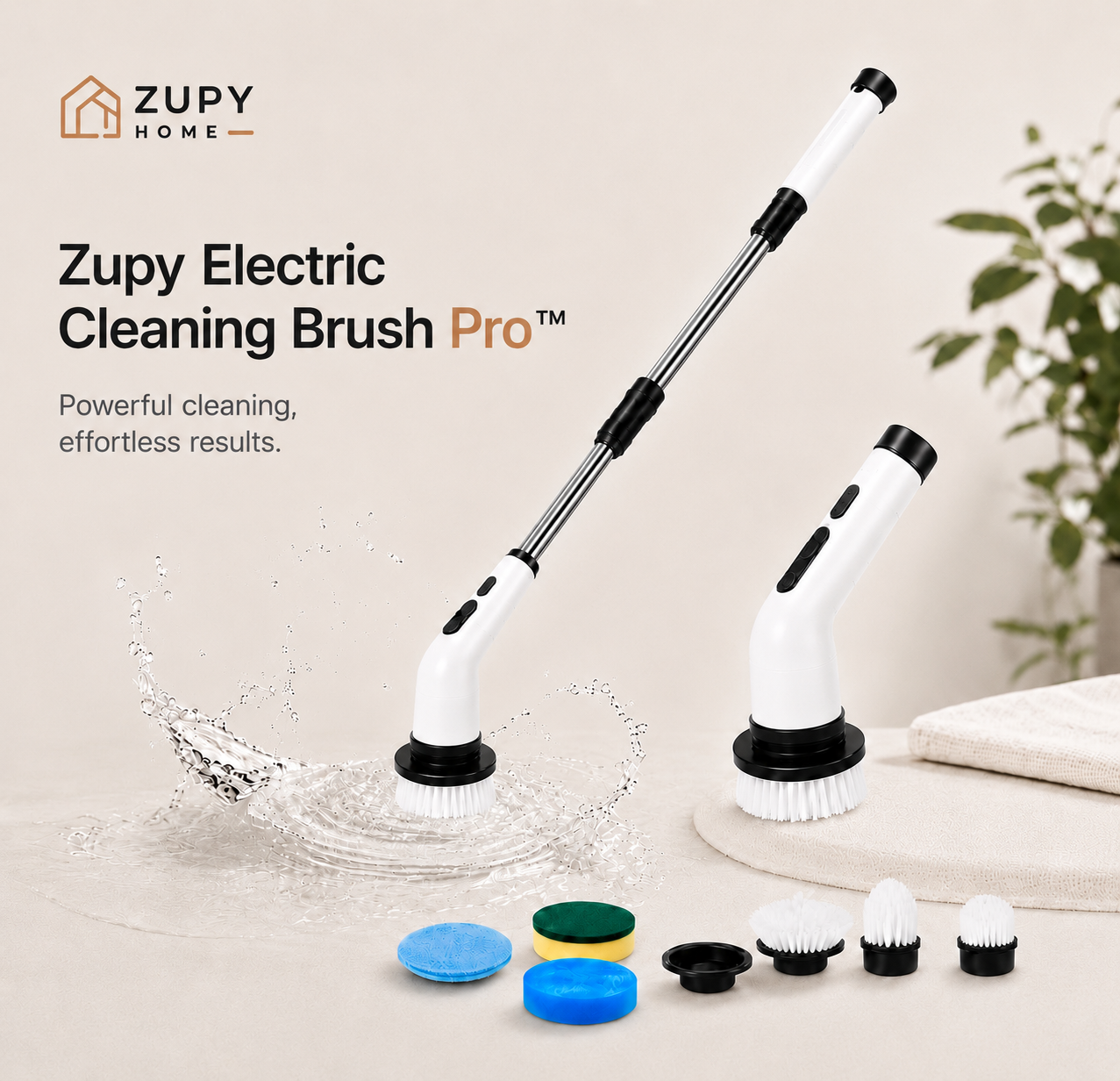 Zupy Electric Cleaning Brush Pro™