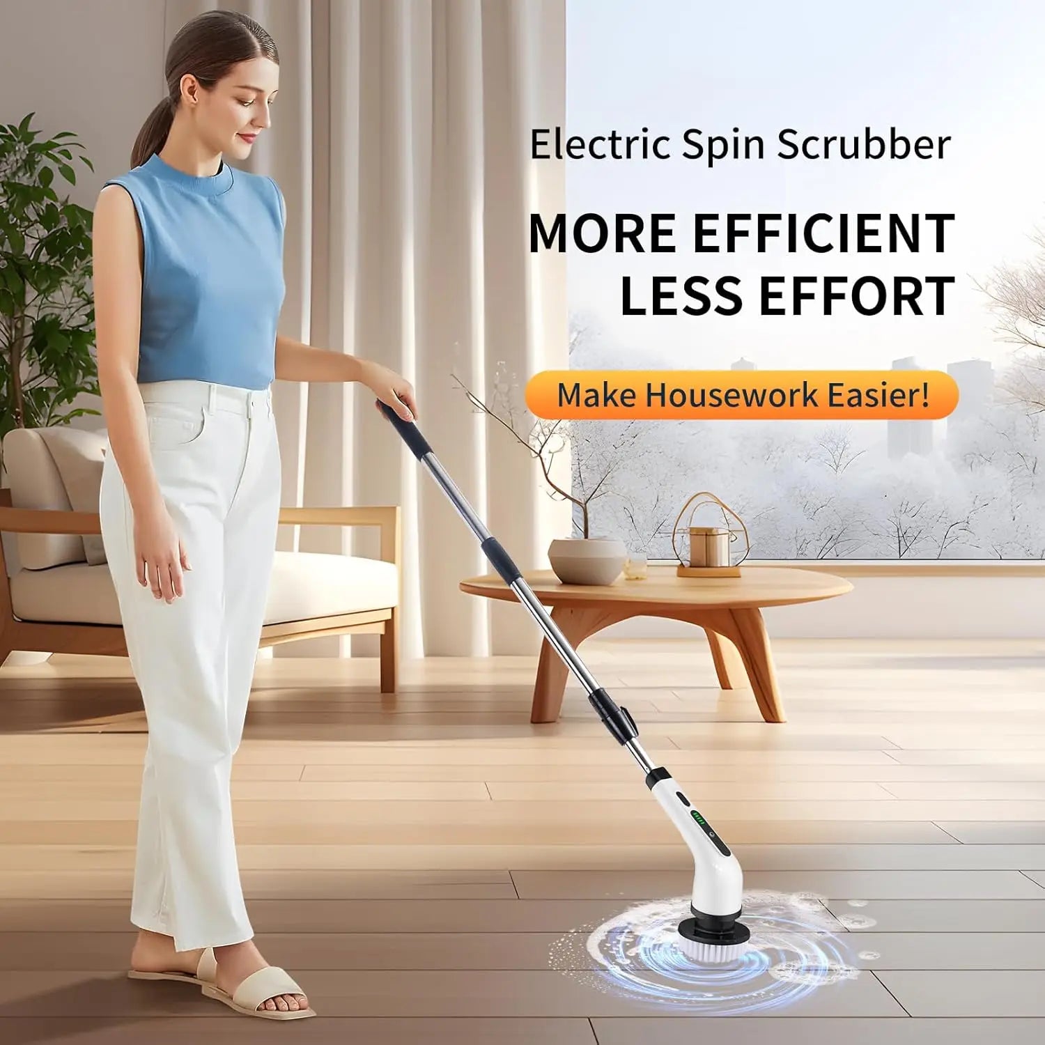 Electric Spin Cleaning Brush — Deep Clean Without Effort in Seconds
